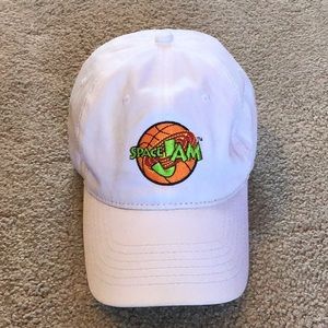 Vintage Space Jam Looney Toons baseball hat cap